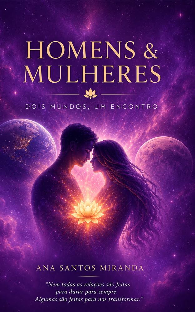 Capa do livro Homens e Mulheres — Dois Mundos, Um Encontro, de Ana Paula Miranda