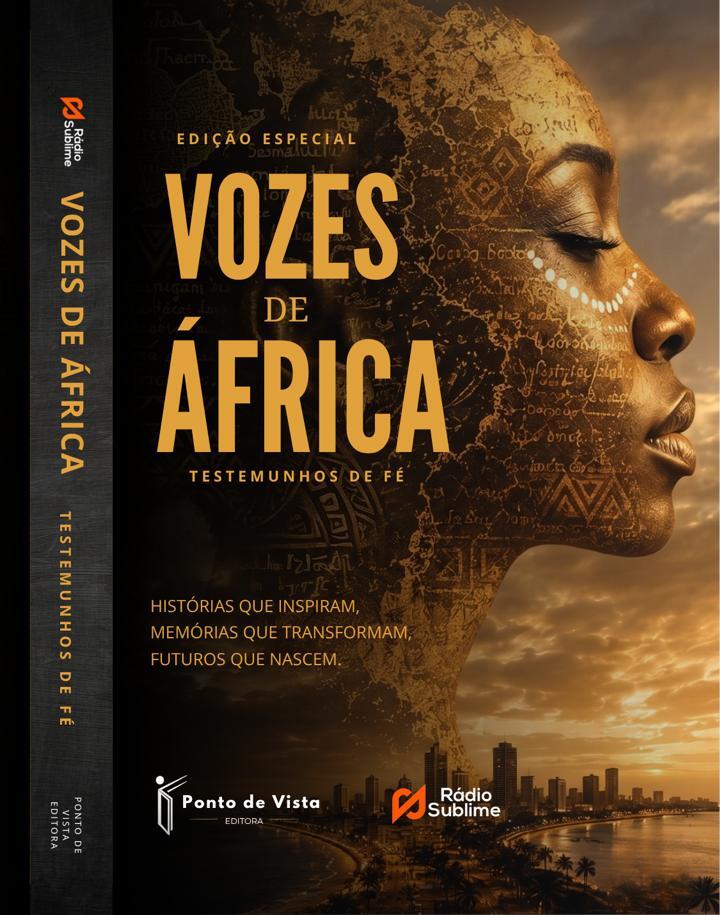 Capa do livro Vozes de África — Testemunhos de Fé